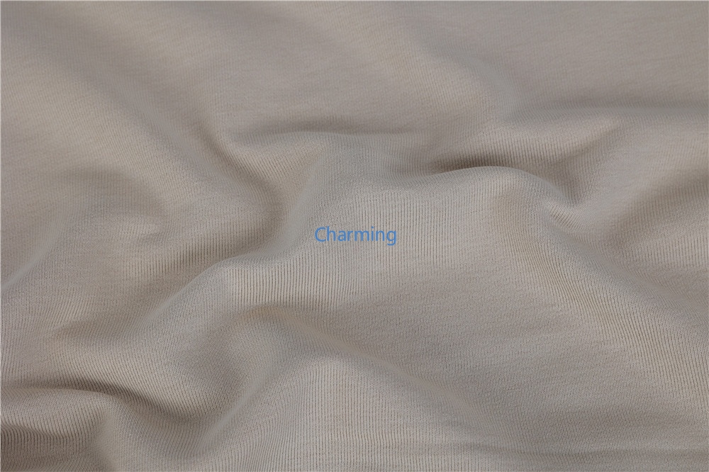 抗菌有机棉毛圈布